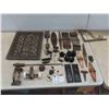 Image 1 : Vintage Cast Grate (Cracked, See Photos) , Hinges , Door Knobs &