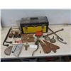 Image 1 : Tool Box, Trowels, Irons, Funnels, Hinges & More 