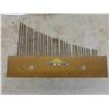 Image 2 : Vintage Harp Piano , Card Shuffler , 2 Gauges , Glass Face for 