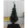 Image 1 : 44'' Christmas Tree with Colour Changing Fiber Optic Lights 