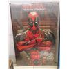 Image 2 : 2 Posters Deadpool & Minion 23'' x 34'' , 2 Pictures Batman & 