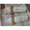 Image 2 : Figure Skates Size 9 , 2 Sets of Shin Pads , Chest Protector Size