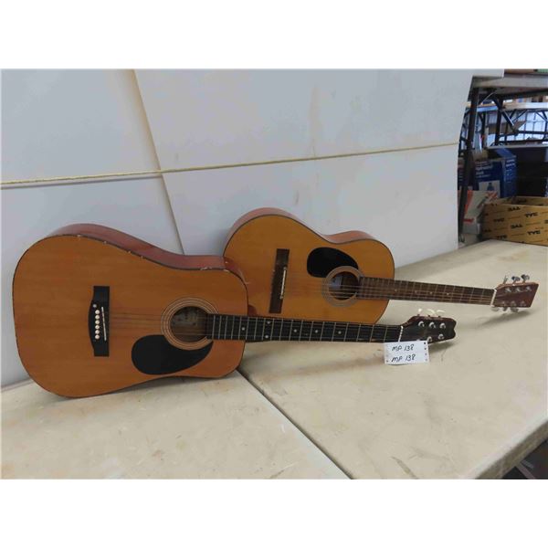 2 Acoustic Guitars (Brands) Montana & Denver 