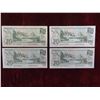 Image 2 : (4) 1979 Canadian $20.00 Bills 