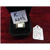 Image 1 : Sterling Silver and Mother of Pearl Ring Size 9 Total Weight 7.7 Grams 