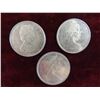 Image 2 : Canadian 1967 Centennial Coins : (3) Quarters , (5) Dimes 