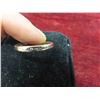 Image 3 : 10kt Rose Gold and Diamond Ring Size 6 Total Weight 1.5 Grams 
