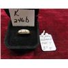 Image 1 : 10kt Gold and Diamond Ring Size 7 Total Weight 3.7 Grams 