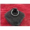 Image 2 : Sterling Silver and Turquoise Ring Size 8 Total Weight 4 Grams 