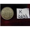 Image 1 : Canadian 1953 50 Cent Coin 