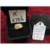 Image 1 : 10kt Gold Nugget Style Ring Size 9 Total Weight 2.2 Grams 