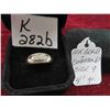 Image 1 : 10kt Gold and Diamond Ring Size 9 Total Weight 4.1 Grams 