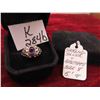 Image 1 : Sterling Silver and Amethyst Ring Size 8 Total Weight 5.1 Grams 