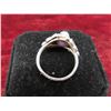 Image 2 : Sterling Silver and Amethyst Ring Size 8 Total Weight 5.1 Grams 