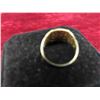 Image 2 : 10kt Gold Nugget Style Ring Size 5.5 Total Weight 1.4 Grams 