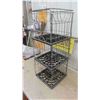Image 2 : 3 Piece Basket Shelving Each Measure 10 1/2'' x 13'' x 13'' 