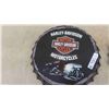 Image 2 : 2 Bottle Cap Metal Signs 16'' Across : Harley Davidson , Budweiser 