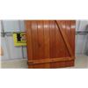 Image 8 : Vintage Wood Door 29'' x 77'' 