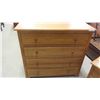Image 2 : Modern Oak Dresser 43'' x 47'' x 18'' , Night Stand 18'' x 23'' x 24'' 