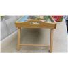Image 2 : Hand Painted Wooden Bed Tray 