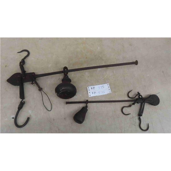 2 Fur Trading Scales