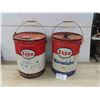 Image 1 : 2 Esso 5 Gallon Oil Cans 