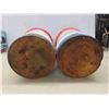 Image 2 : 2 Esso 5 Gallon Oil Cans 