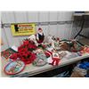 Image 1 : Christmas : Tree Skirts , Santa , Angel Tree Topper, Flowers & More 