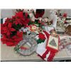 Image 8 : Christmas : Tree Skirts , Santa , Angel Tree Topper, Flowers & More 