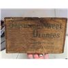 Image 2 : Japanese Sweet Oranges Crate 9'' x 12'' x 5'' H , Vintage Cast Iron Shoe Molds & More 