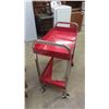 Image 2 : Power Built Rolling 2 Tier Shop Cart 200lbs Capacity 36'' x 31'' x 16'' 