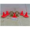 Image 1 : Barometer , 10 Mini Pylons 4'' Tall