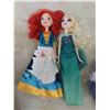 Image 2 : Assortment of Toy Dolls and Stuffies Including Working/Singing 13'' Elsa , 