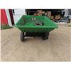 Image 2 : John Deere Garden Trailer - Needs Wheel , See Photos 