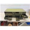 Image 2 : Metal Parts Cabinet with 16 Drawers 34'' x 17'' x 10'' 