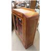 Image 2 : Antique 2 Door China Cabiniet with Top and Bottom Drawers 48'' x 41'' x 14 1/2'' 