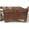 Image 2 : Vintage Bed 56'' Wide with Headboard, Footboard & Rails 2 Piece 80'' x 50''