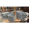 Image 1 : Galvanized Tub , Boiler , Mop Pail 