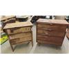 Image 1 : 2 Dressers (Need Painting) 3 Drawer 35'' x 32'' x 19'' , 4 Drawer 38'' x 34'' x 18'' 