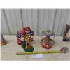 Image 1 : Tin Wind Up Ferris Wheel and Carousel Made in China 