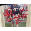 Image 2 : Signed Cornelius Bennett Buffalo Bills Football Card