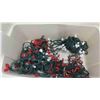 Image 2 : Tote with 27 Sets of Red/White Christmas Lights