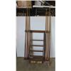 Image 1 : Pool Cue Rack with 7 Cues 27'' x 35'' 