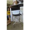 Image 2 : Pool Cue Rack (Holds 36 Cues) on Wheels , Bar Height Chair