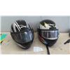 Image 1 : 2 SHC Full Face Helmets Size Medium & Unknown