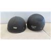 Image 2 : 2 Half Shell Helmets - No Sizes Listed 