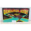 Image 1 : 'Demolition Derby'' Chicago Coins , Glass Top For Pinball Game
