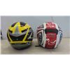 Image 2 : 2 HJC Full Face Helmets Size Large 