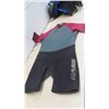 Image 2 : 2 Bare Wet Suits Size XXL - Small Tear at Back of Wine Coloured 