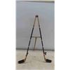 Image 2 : Framed Winnipeg Jets #14 2013-2014 Season 14'' x 17'' with Hockey Stick